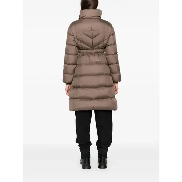 NEW, Moncler Brou coat in Taupe Grey Size 5 #DC513